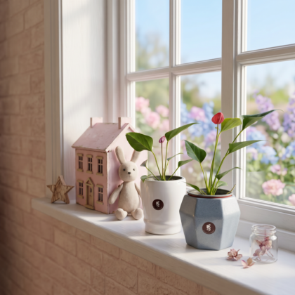 Mini Anturio decoracion en Cuarto de Niños